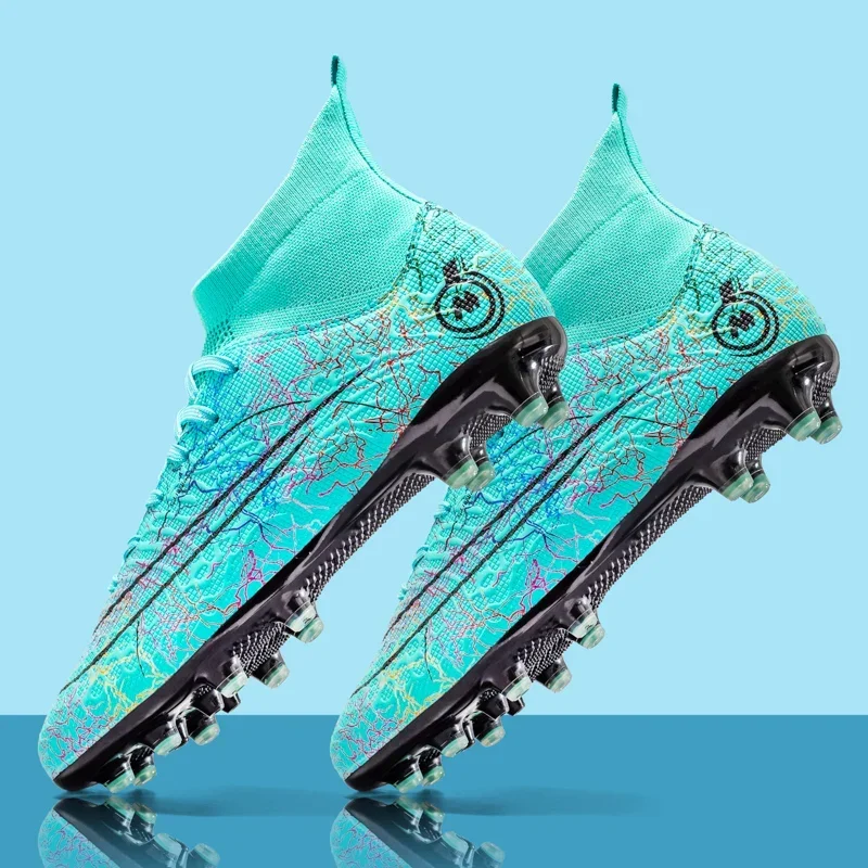 Man  Sports Football Shoes Breathable Outdoor Lightweight Soccer Shoes Male Football Futsal Shoe Sneakers Unisex Soccer Cleats