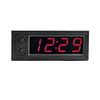 3 in 1 Car Temperature Clock LED Display Electronic Clock Voltmeter Luminous 12V