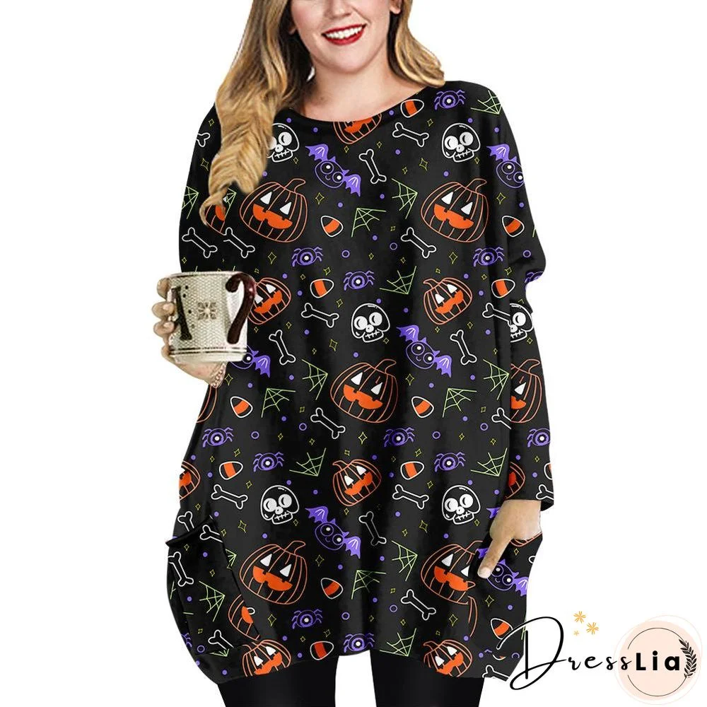 Halloween Series Printed Dress