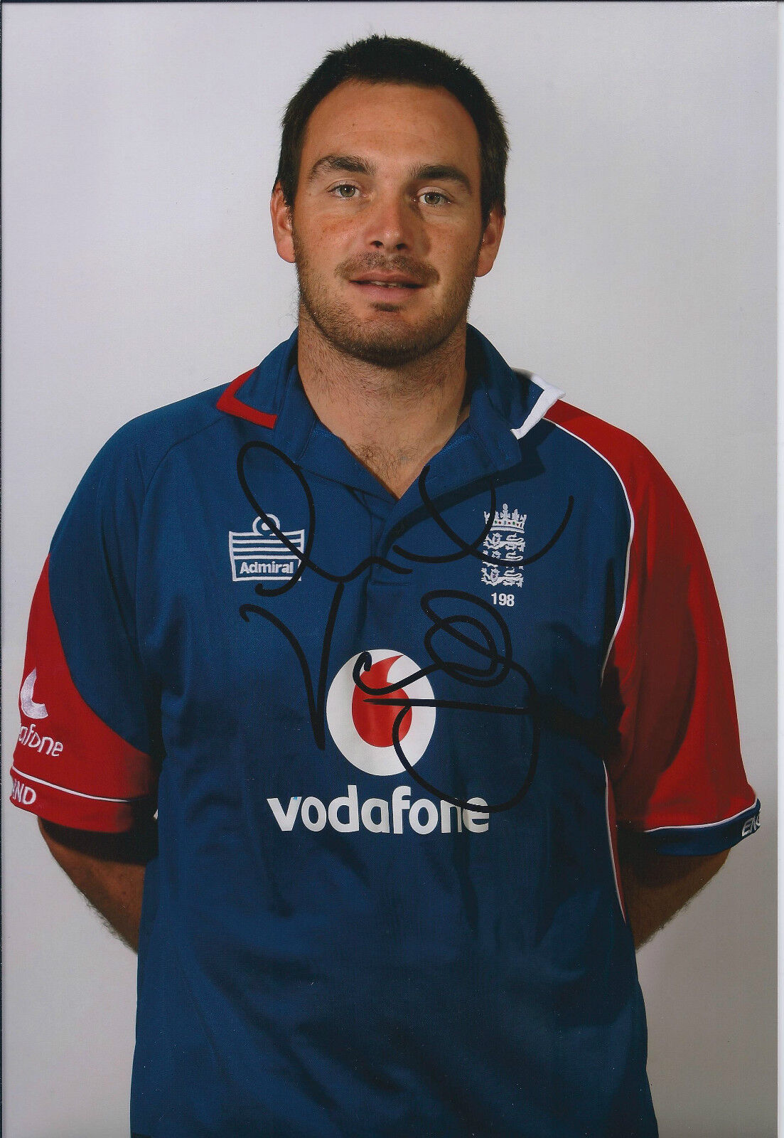 Michael YARDY Signed Autograph 12x8 Photo Poster painting AFTAL COA England CRICKET T20 ODI