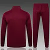 2025/2026 Bayern Deep Red Long Zipped Jacket Football Shirt 1:1 Thai Quality