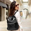 BAIGIO 2in1 Rucksack Damen Elegant Schulrucksack Reiserucksack Mittelgroß Schule Laptop Tasche PU Leder Cityrucksack Women Backpack Travel School Daypack Damenrucksack Damentasche, Braun