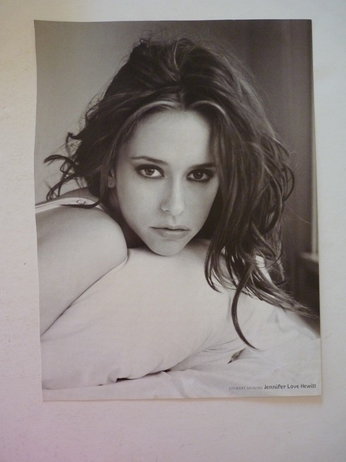 Jennifer Love Hewitt Single Sided Coffee Table Book Photo Poster painting Page 9x12