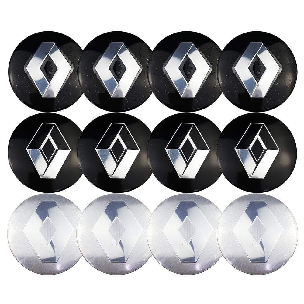 4PCS 56mm Renault Logo Car Wheel Center Hub Cap Sticker Auto Tire Emblem Badge Decal voiturehub dxncar