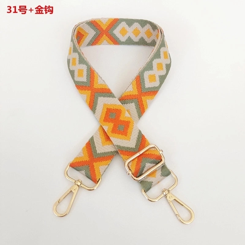 All Seasons Canvas Color Block Single Shoulder Strap Bag Accessories