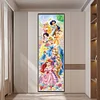 Disney Princess-11CT Stamped Cross Stitch 30*90cm/11.81*35.43in (Big Size) tapestrymarket