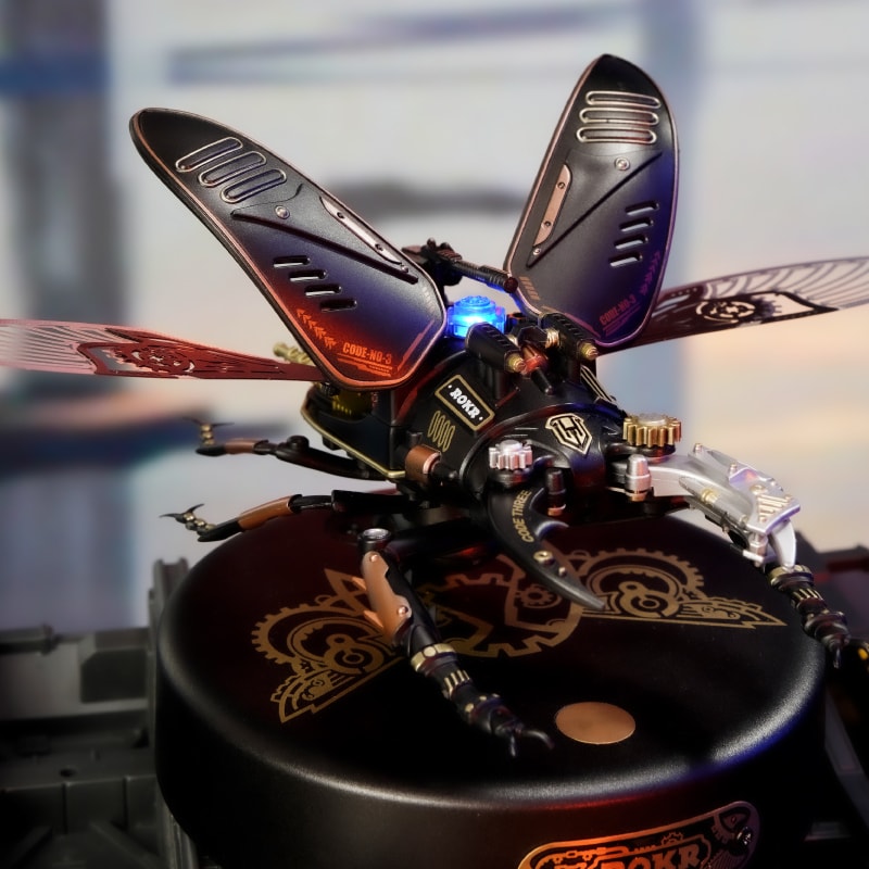 Tegooe DIY Mechanical Organism 3D Puzzle - Steampunk Insect Model Kit