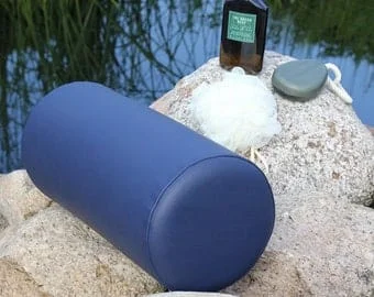 pornhint Pornhint Synthetic leather bolster 40 x 15 cm, Half storage pad, Knee roll, Massage, Relaxation roll, Exercise roll, Therapy roll