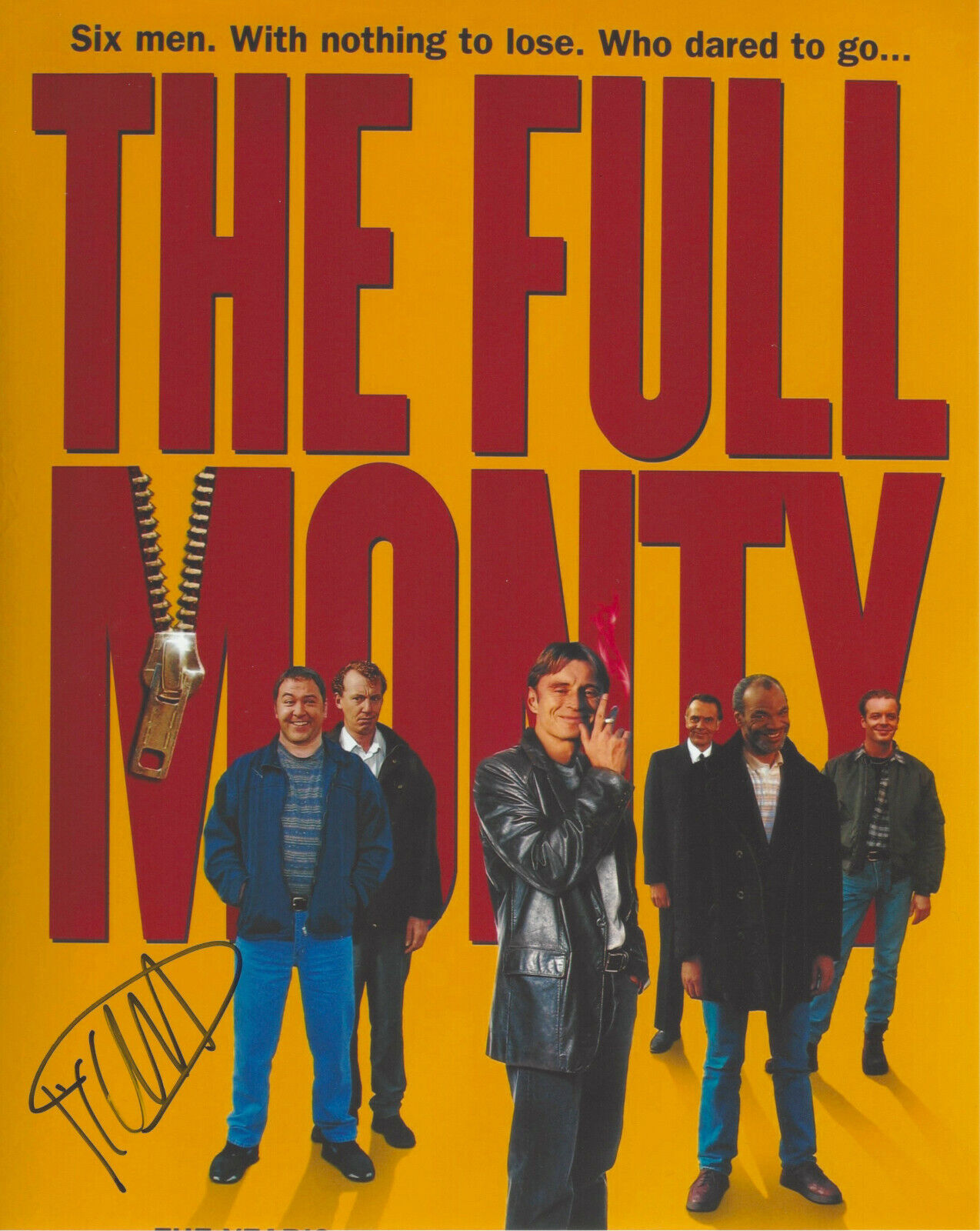 DIRECTOR PETER CATTANEO SIGNED AUTHENTIC 'THE FULL MONTY' 8x10 Photo Poster painting COA ROCKER