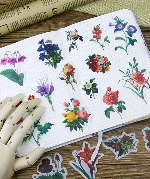 180 Pcs Retro Memory Sticker Set-Himinee.com