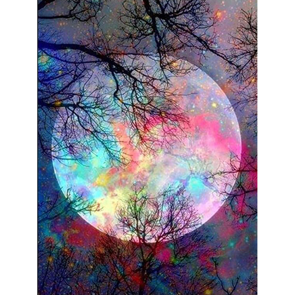 

Full Moon - Round Drill Diamond Painting - 30*40CM, 501 Original