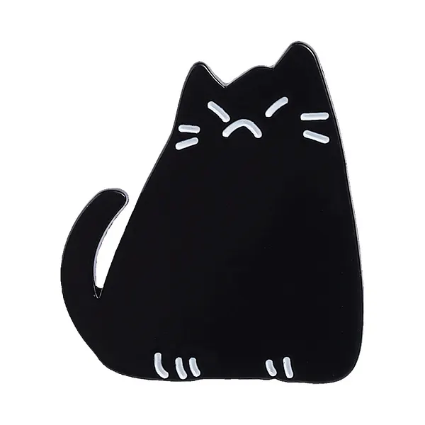 Foto del pin Gato travieso y negro