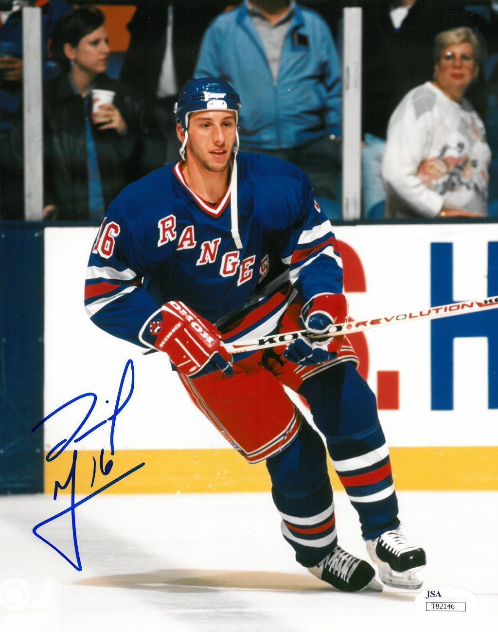 Daniel Goneau Signed Rangers Authentic Autographed 8x10 Photo Poster painting JSA #T82146