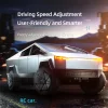 Pickup Alloy Car Cybertruck Scale Remote Control Toy Car 1:24 Cyber Simulation Camping Car Model