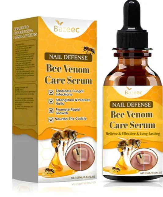 Nail serum with bee venom - growth and eliminates fungus in 10 days
