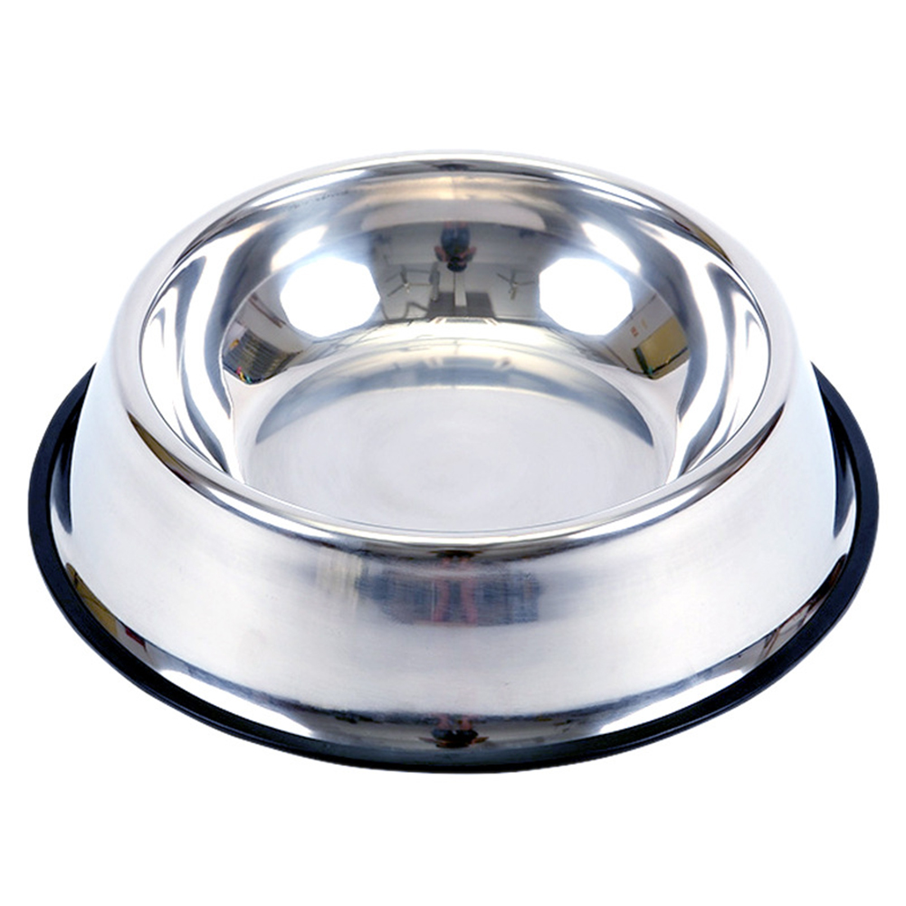 

Household Puppy Pet Dog Food Bowl Stainless Steel Water Bowl, 501 Original