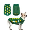 Dog Sweater for Small Dogs Pullover Turtleneck Knitted Cat Sweater Thick Warm Pet Clothes Outfits