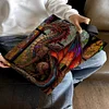 Colorful Dragon - 11CT DIY Stamped Cross Stitch Shopping Bag 40*40cm/15.75*15.75in