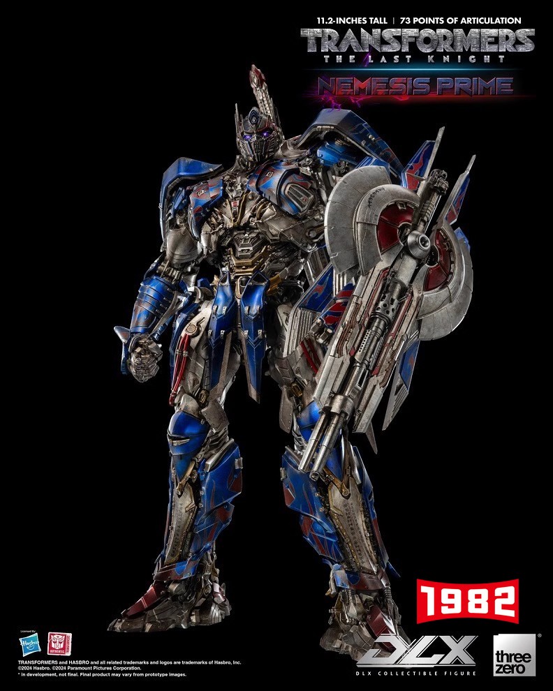 Threezero 3A DLX Lost Knight NEMESIS PRIME Optimus Prime Transformers Action Figure - Collectible Toy Model for Fans