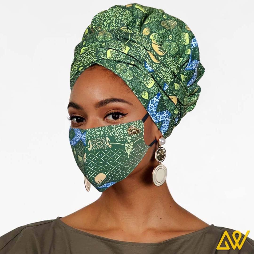 Face cover with Satin Lining- K1970