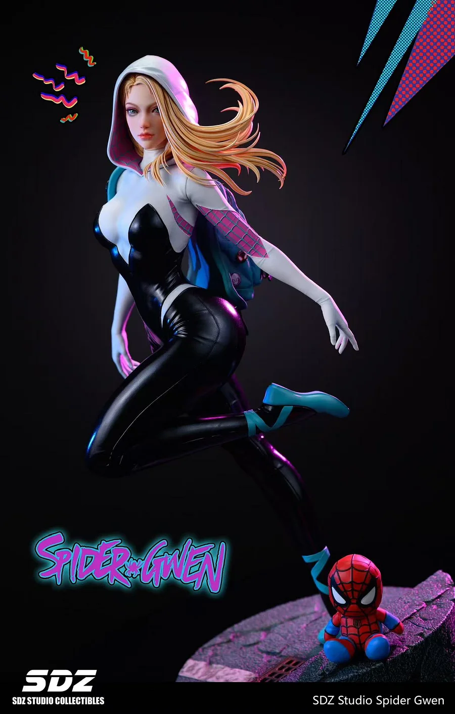 SDZ Studio - Spider-Woman Gwen Stacy 1/4 Statue(GK) (Adult 18+)