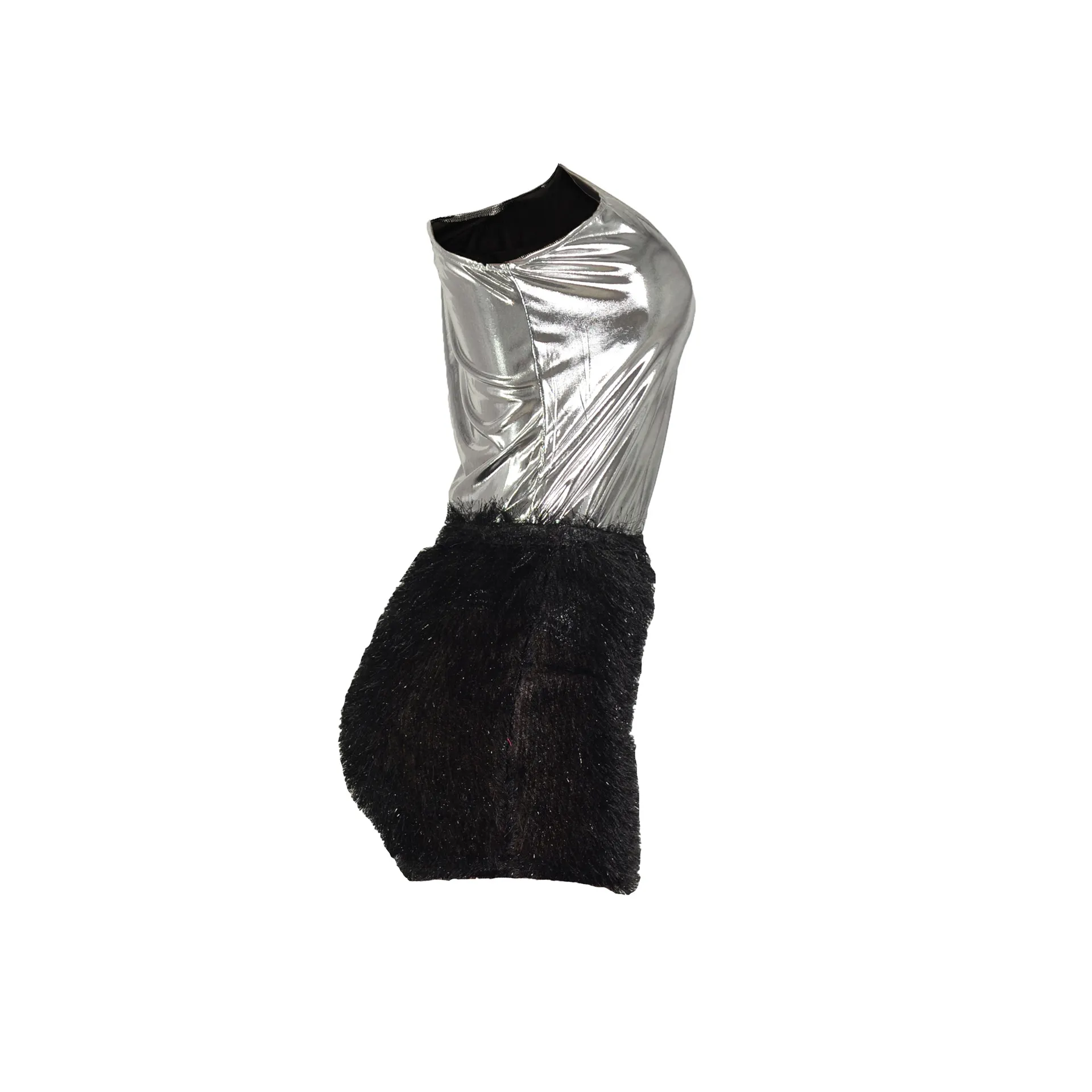 Women Clothing Skirt Set Jumpsuit Glossy Sexy Skirt Two Piece Set