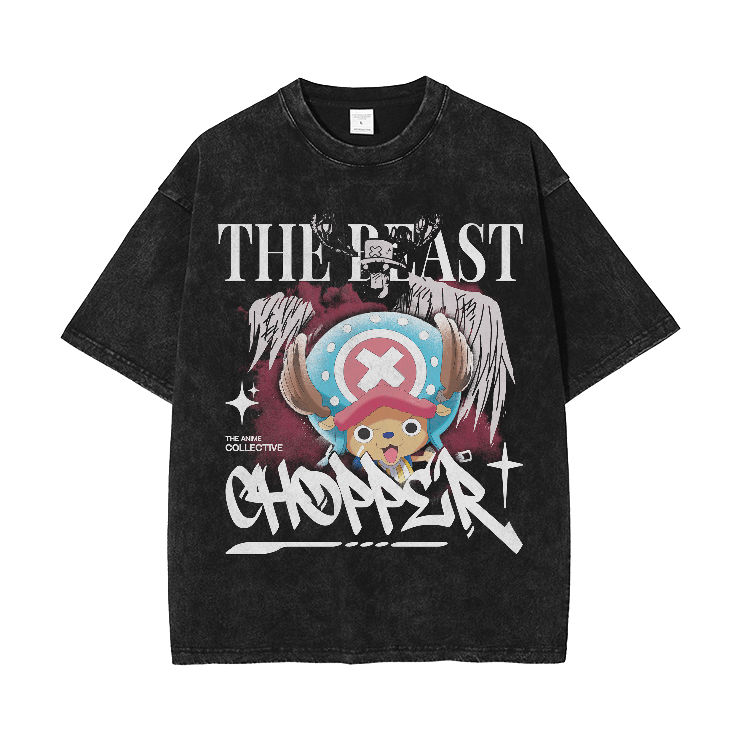 Chopper Vintage Oversized T-Shirt | One Piece