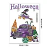 3PCS Diamond Painting Halloween Goblin Elemen Gift Stickers for Kids