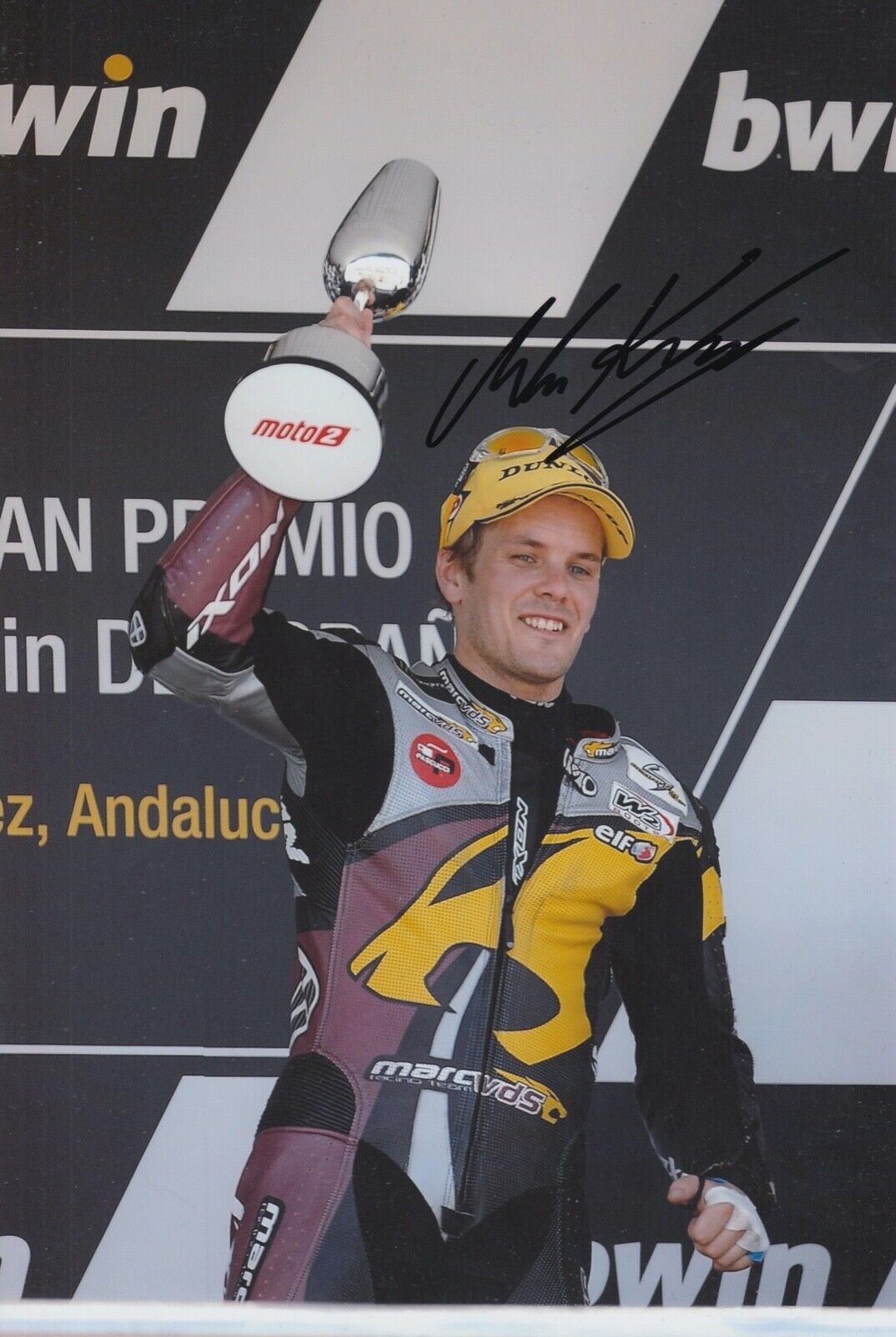 Mika Kallio Hand Signed 12x8 Photo Poster painting MotoGP Autograph Marc VDS 2014 1