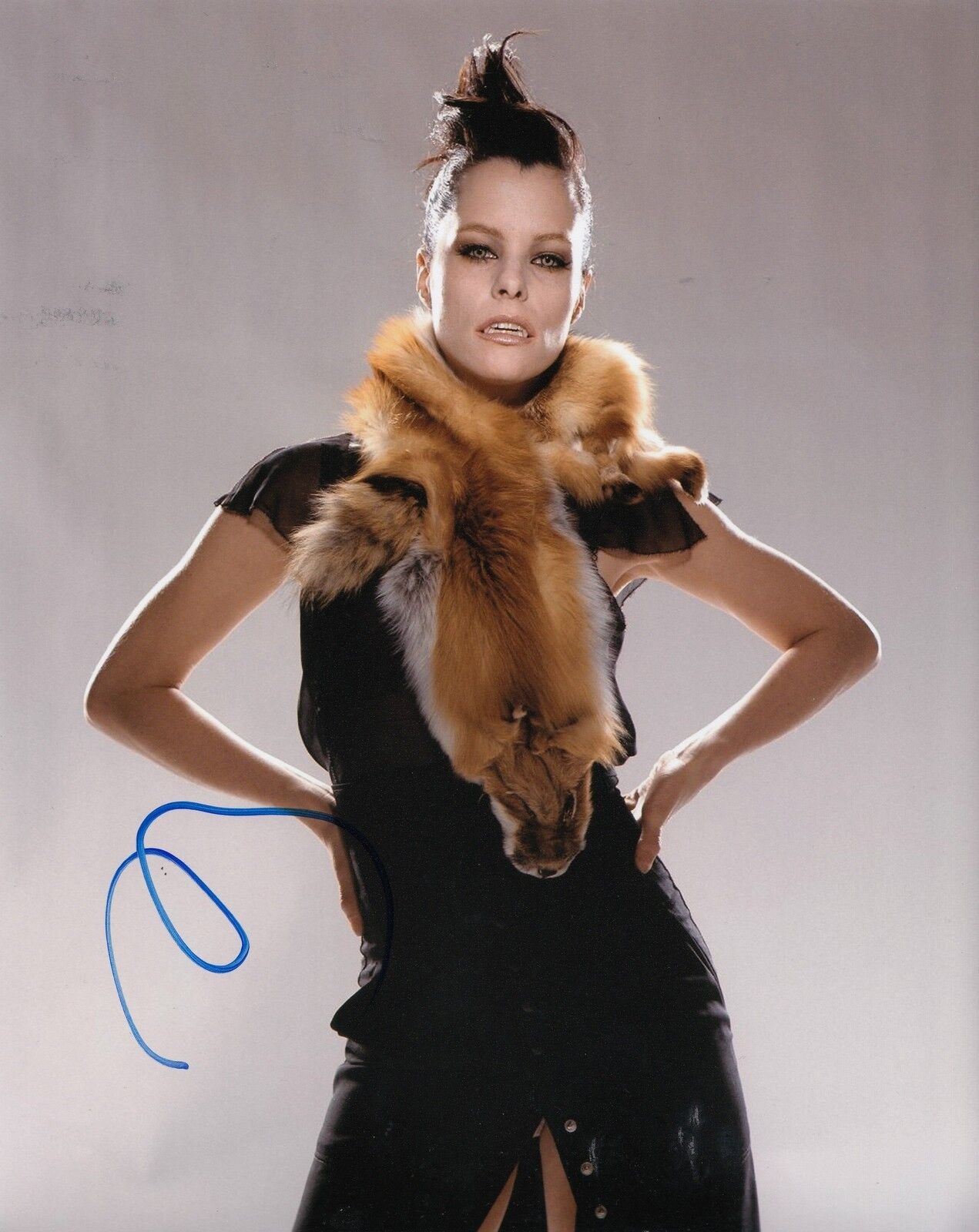 PARKER POSEY signed *BLADE TRINITY* 8X10 Photo Poster painting *PROOF* Danica Talos W/COA #1