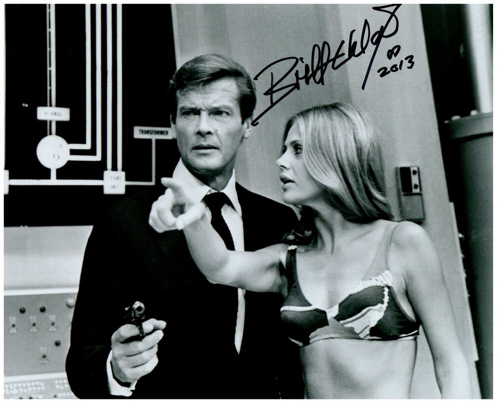 BRITT EKLAND Signed Autographed JAMES BOND 'THE MAN WITH THE GOLDEN GUN' 8X10 C