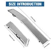 [US Local Warehouse] 2PCS 85 Inch Aluminum Motorcycle Ramp with Handle Truck Ramps with Safety Straps and Gloves Heavy Duty Folding Loading Ramps for Pickup Trucks