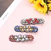 3pcs DIY Full Drill Diamond Painting Hair Clip Flower Leaf Barrette Hairpin