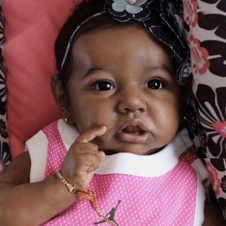 Creativegiftss® Black African American Reborn Girl Realistic Silicone Mini Toddler Baby Doll 12 inch Penelope -Creativegiftss® - [product_tag] RSAJ-Creativegiftss®