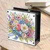 (US Local)Flowers DIY Money Storage Box Diamond Painting Art Piggy Bank for Beginners
