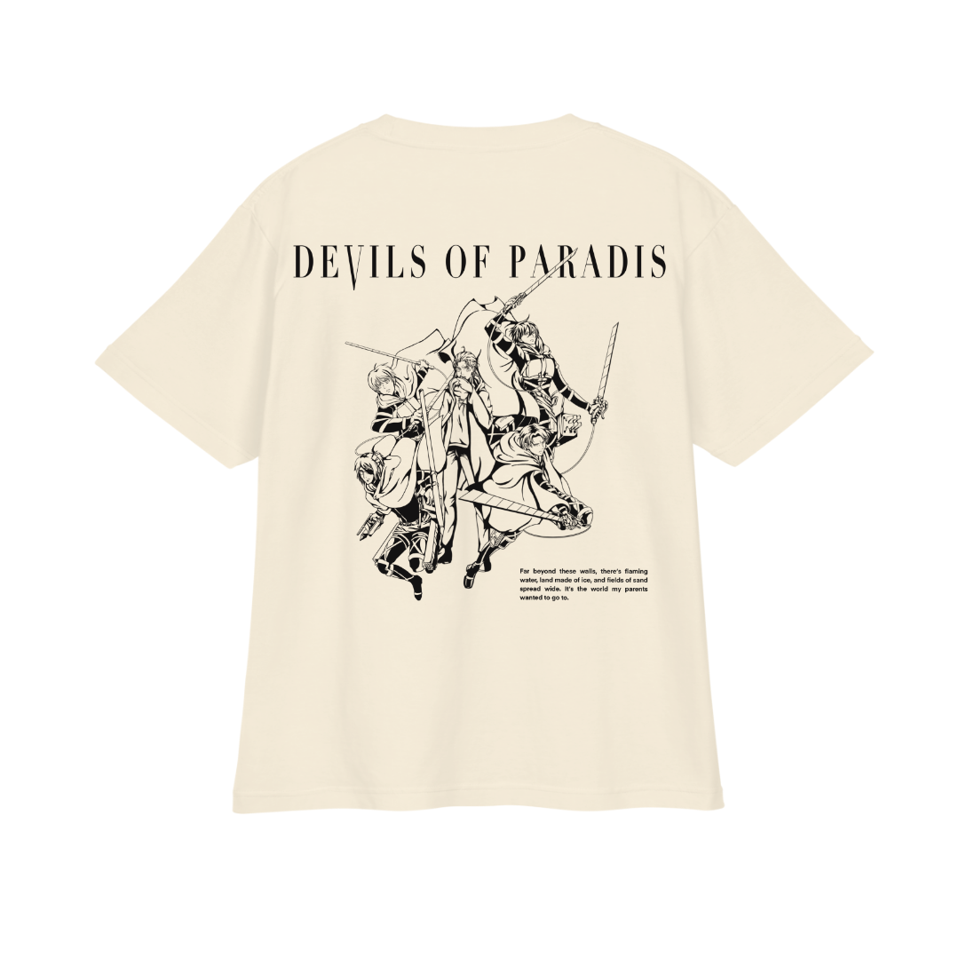 "Devils Of Paradis - AOT" Oversize T-Shirt