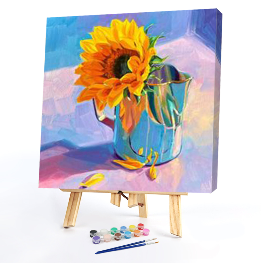 FlowerPaint By Numbers 20*20cm