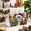 Xmas Penguin DIY Pearl Diamond Painting PU Cover Tissue Holder Kit Pearl Art Painting Decoration for Home & Gifts
