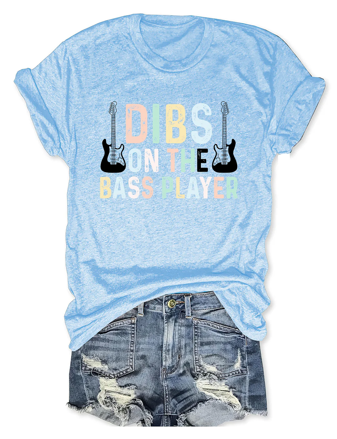 Dibs On The Bass Player T-shirt