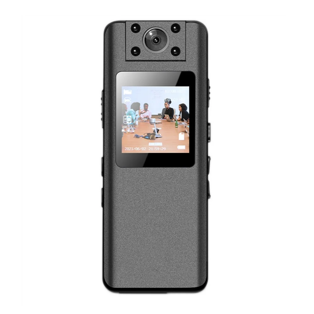 Mini Body Camera Digital 1080P Professional LCD Screen Portable Magnetic Night Vision Small Camera Sports DV Camcorder