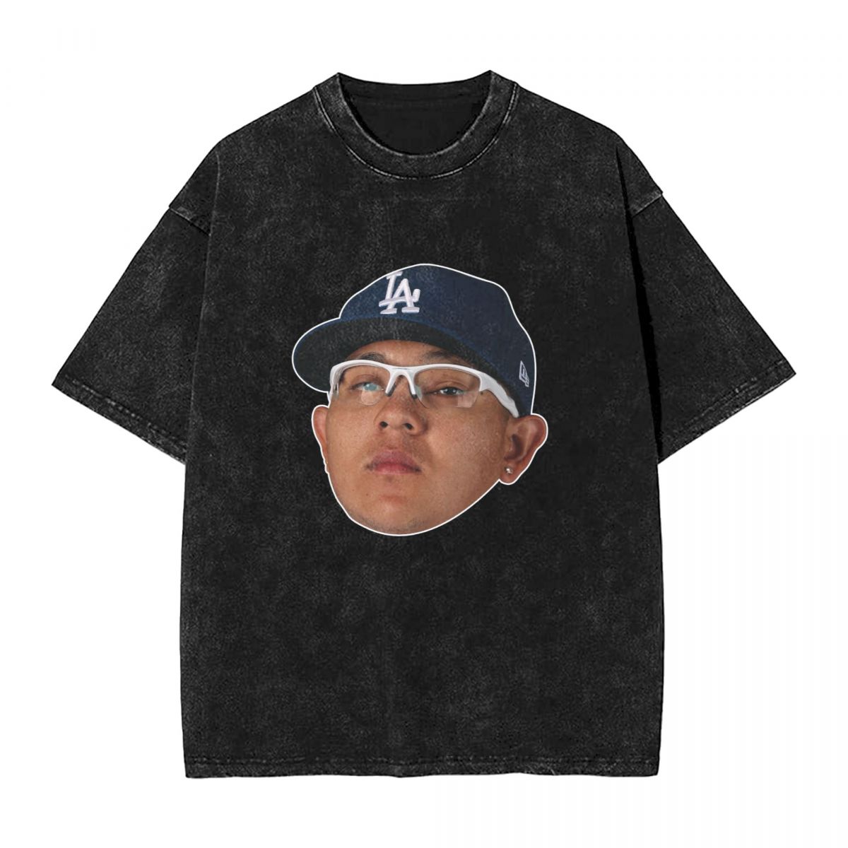 Los Angeles Dodgers Julio Urías Men's Vintage Oversized T-Shirts