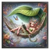 Elf Girl-11CT Stamped Cross Stitch 50*50cm/19.69*19.69in