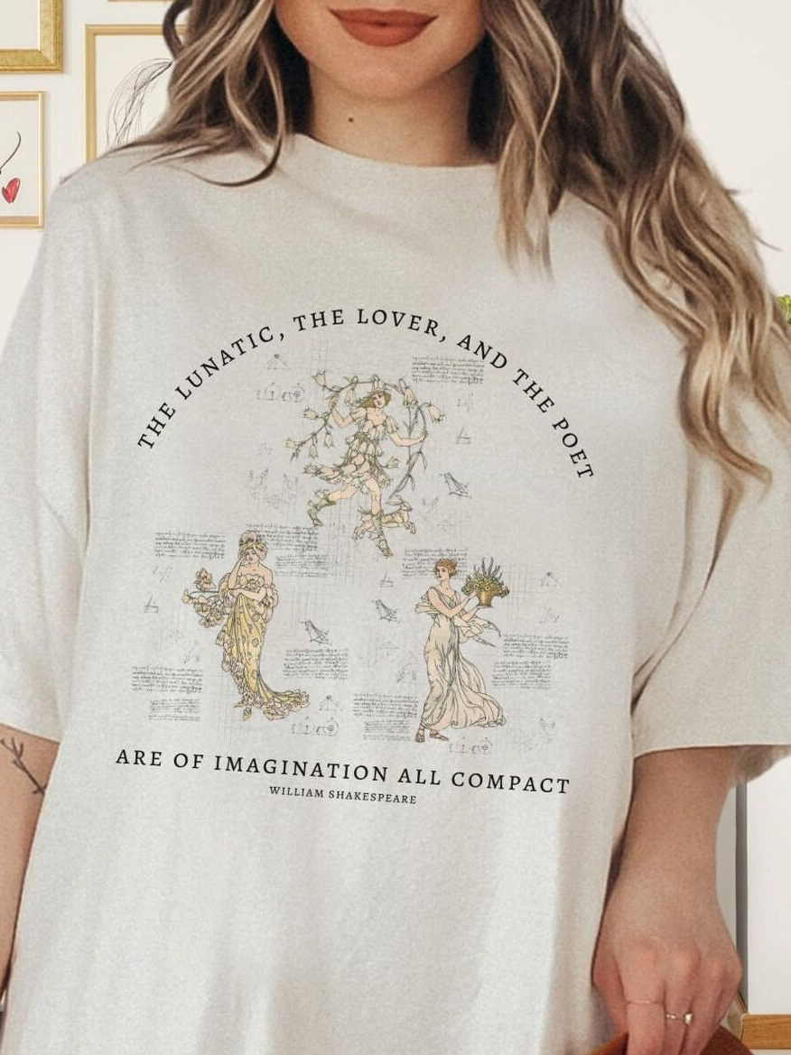 Midsummer Nights Dream Shakespeare T-Shirt / TECHWEAR CLUB / Techwear