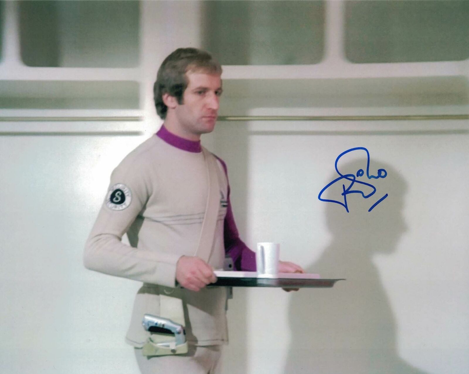 PAUL JERRICHO - Security Guard Space 1999 Dorzak -hand signed Photo Poster painting