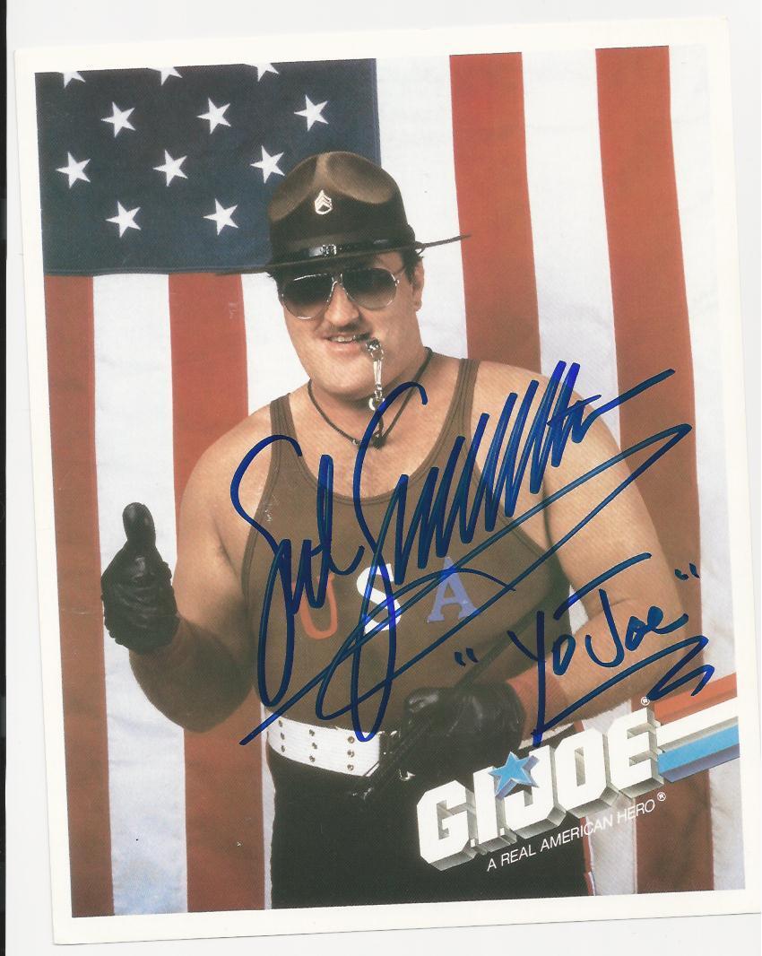 Sgt. Slaughter - WWE Champion signed Photo Poster painting