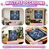 Partial Drill 5D Diamond Painting Kit Skull Abstract 30x30cm(Blue Skull)