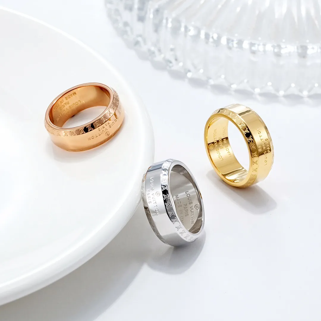 Louis Vuitton Unisex Wide Ring