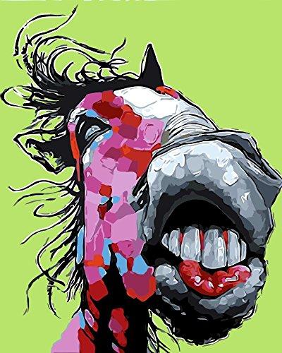 

Abstract Funny Horse – Paint By Numbers - 40*50CM, 501 Original