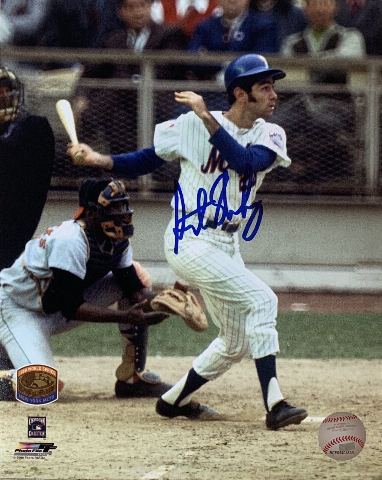 Art Shamsky New York Mets Autographed 8x10 Pose 1