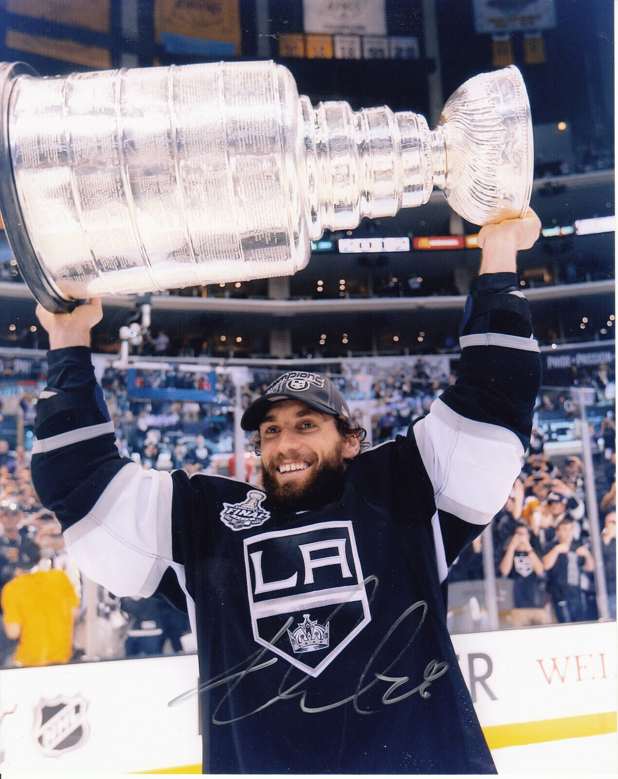 Jarret Stoll #0 8x10 Signed Photo Poster painting w/ COA Los Angeles Kings